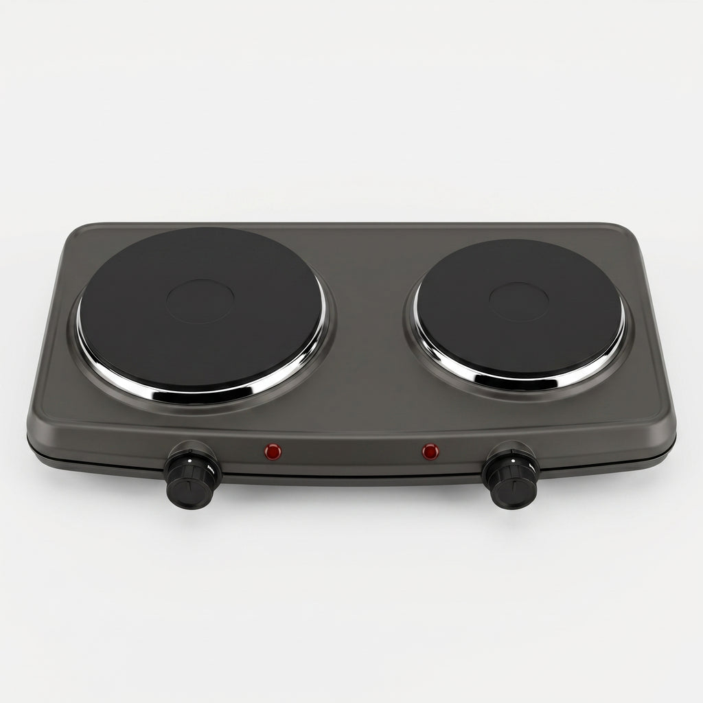 bakeVIA Double plaque de cuisson 2500 W – 2 zones, réglables indépendamment